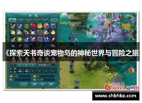 《探索天书奇谈宠物岛的神秘世界与冒险之旅》